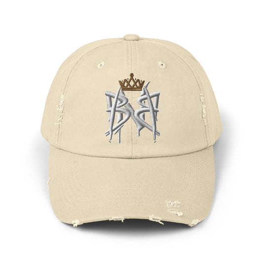 Built Not Broken Distressed Crown Monogram Resilience Cap