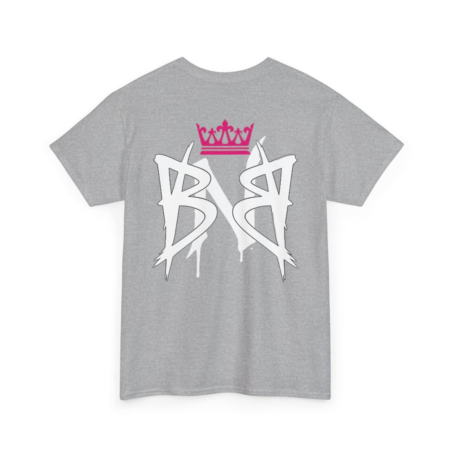 Built Not Broken Resilience Crown Graphic Tee — Drip Graffiti Logo T-Shirt