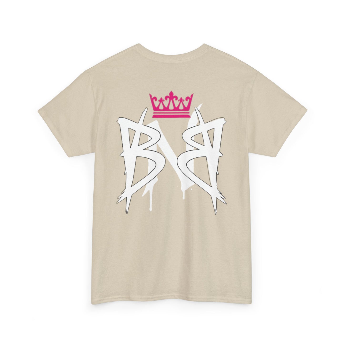 Built Not Broken Resilience Crown Graphic Tee — Drip Graffiti Logo T-Shirt