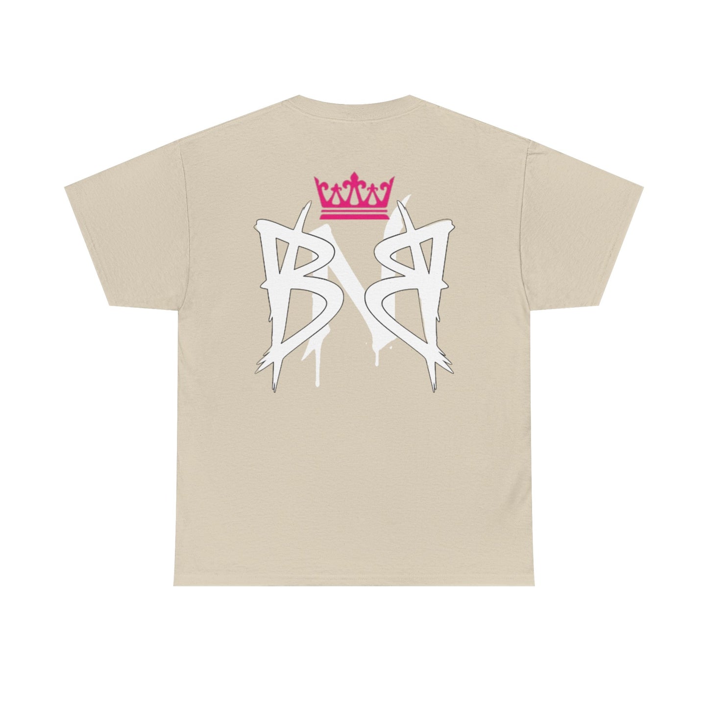 Built Not Broken Resilience Crown Graphic Tee — Drip Graffiti Logo T-Shirt