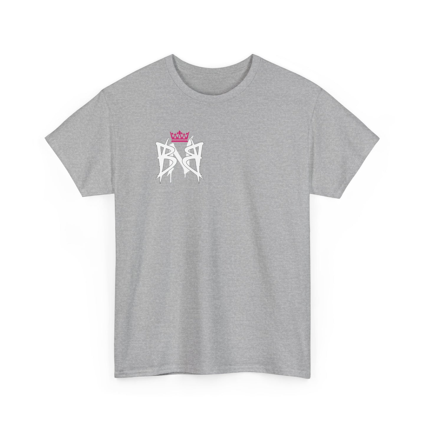 Built Not Broken Resilience Crown Graphic Tee — Drip Graffiti Logo T-Shirt