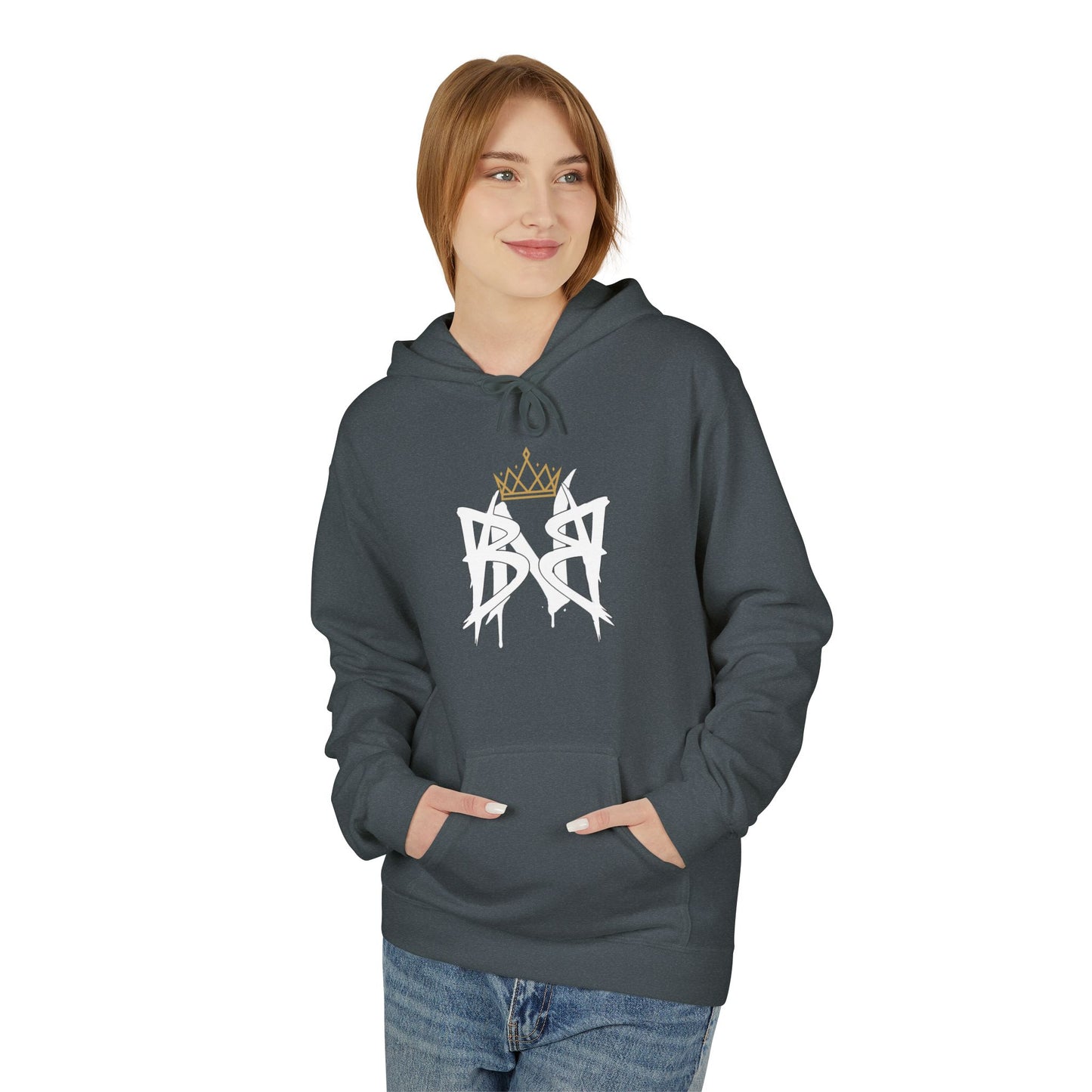 Built Not Broken Hoodie - Unisex Midweight Fleece for Everyday Comfort