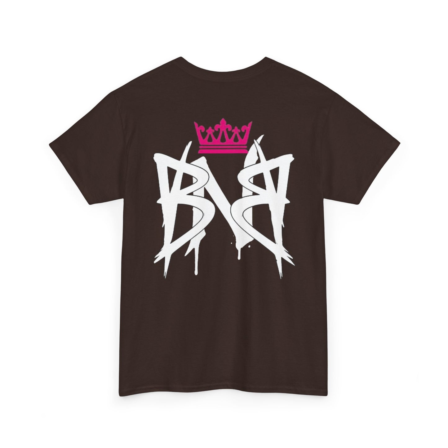 Built Not Broken Resilience Crown Graphic Tee — Drip Graffiti Logo T-Shirt
