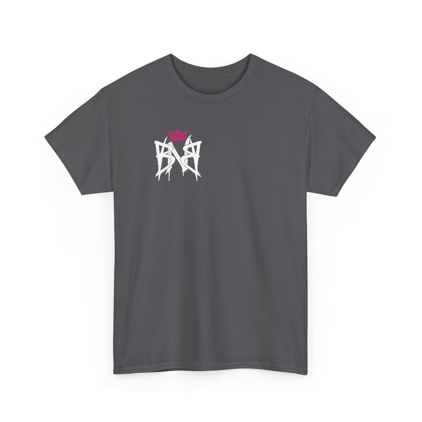 Built Not Broken Resilience Crown Graphic Tee — Drip Graffiti Logo T-Shirt