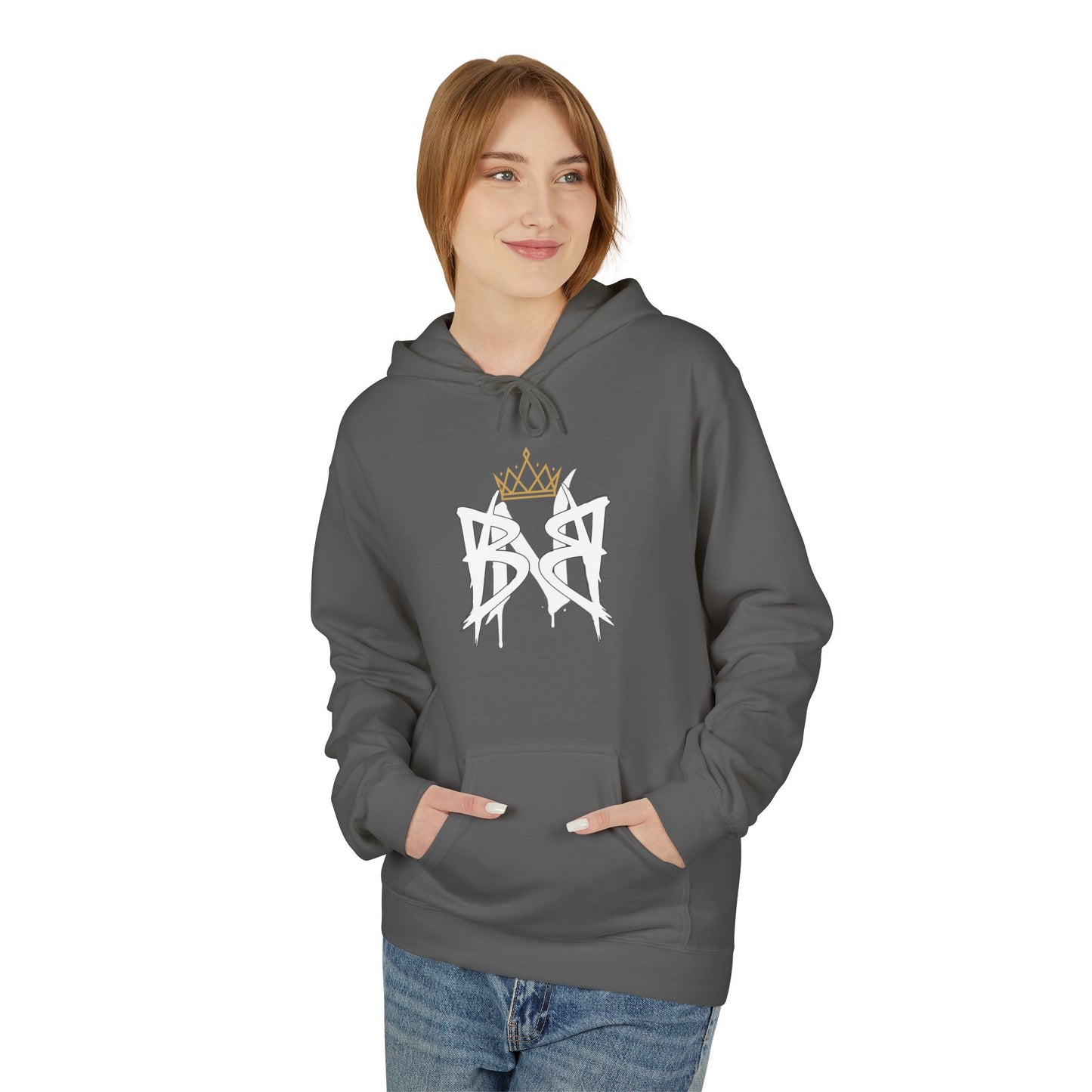 Built Not Broken Hoodie - Unisex Midweight Fleece for Everyday Comfort