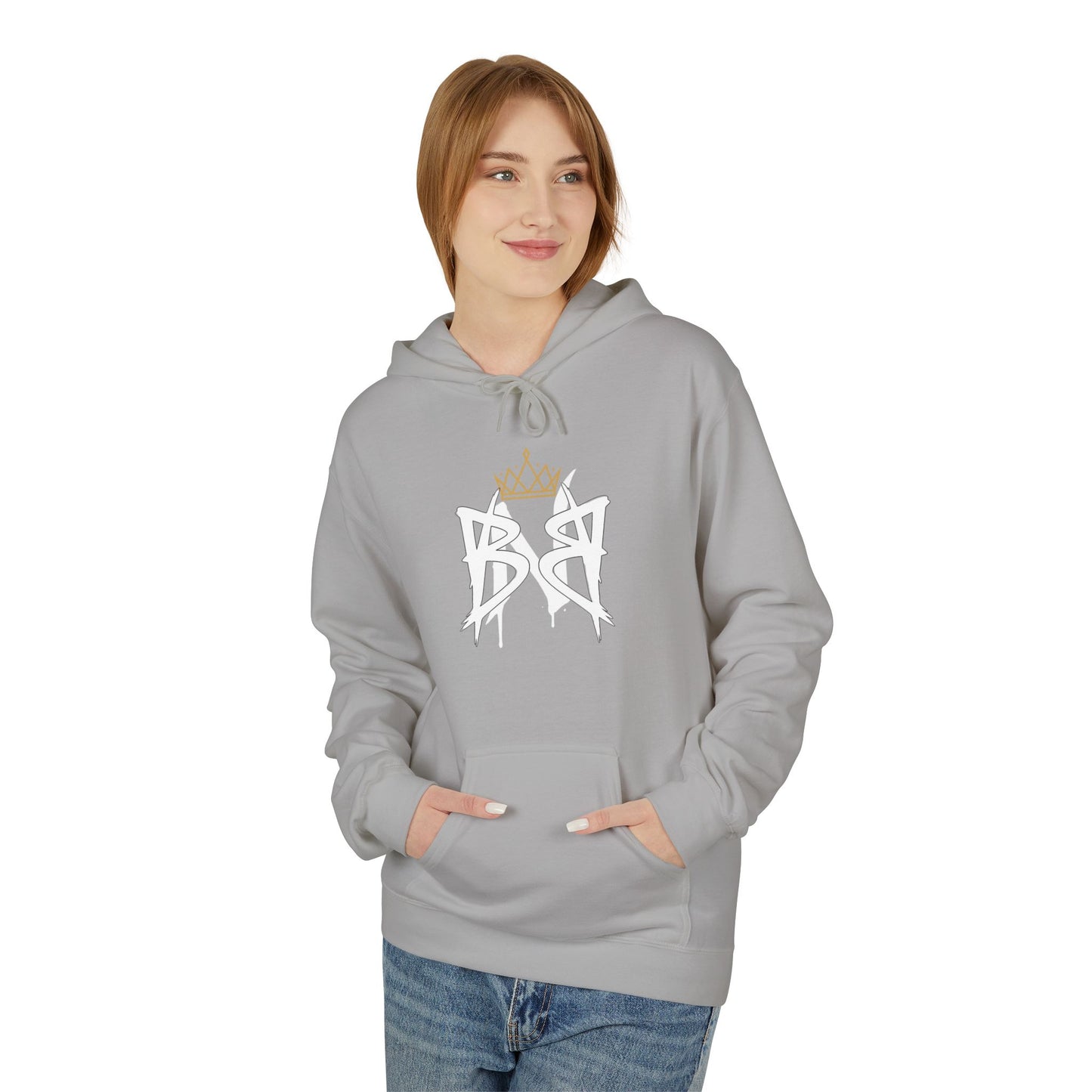 Built Not Broken Hoodie - Unisex Midweight Fleece for Everyday Comfort