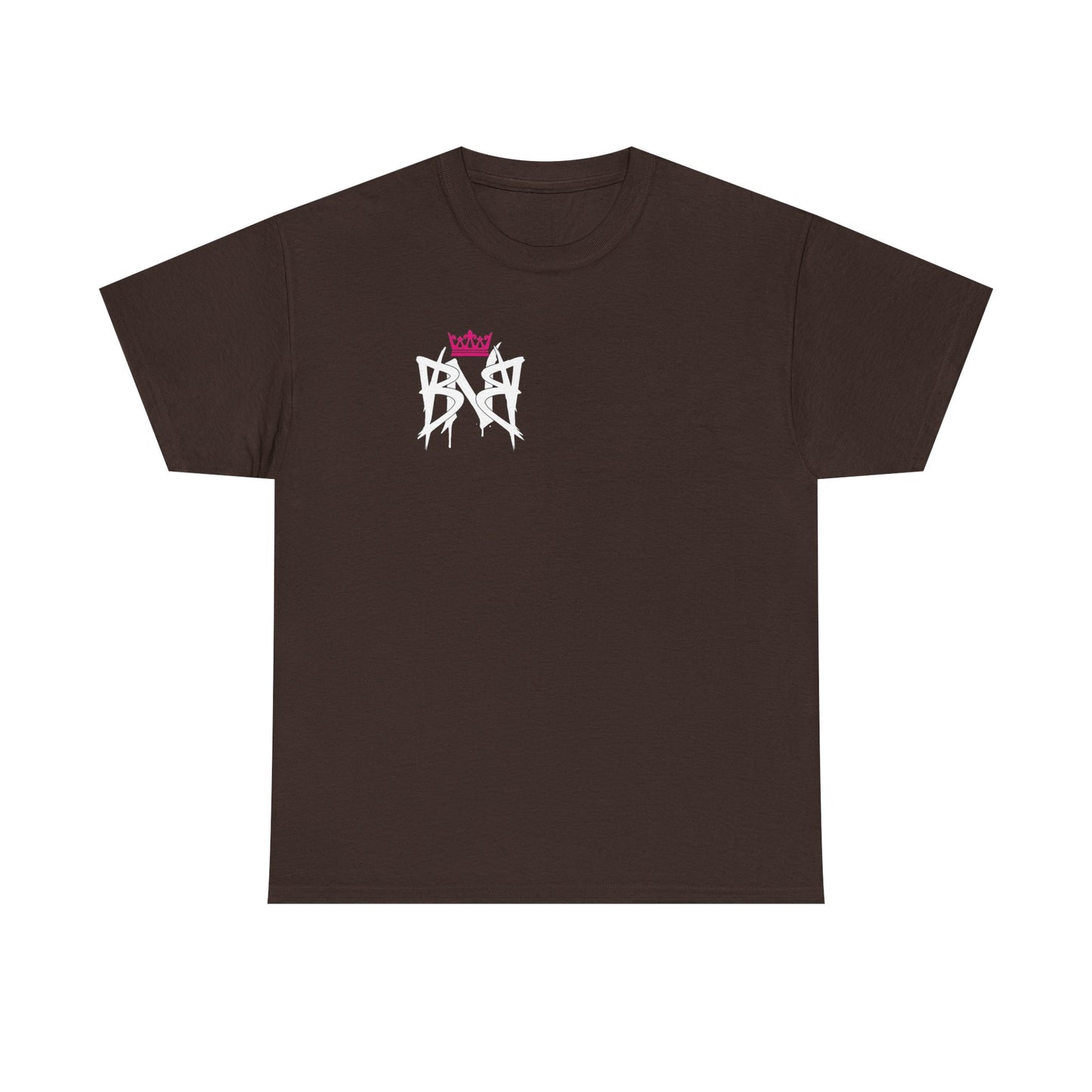 Built Not Broken Resilience Crown Graphic Tee — Drip Graffiti Logo T-Shirt