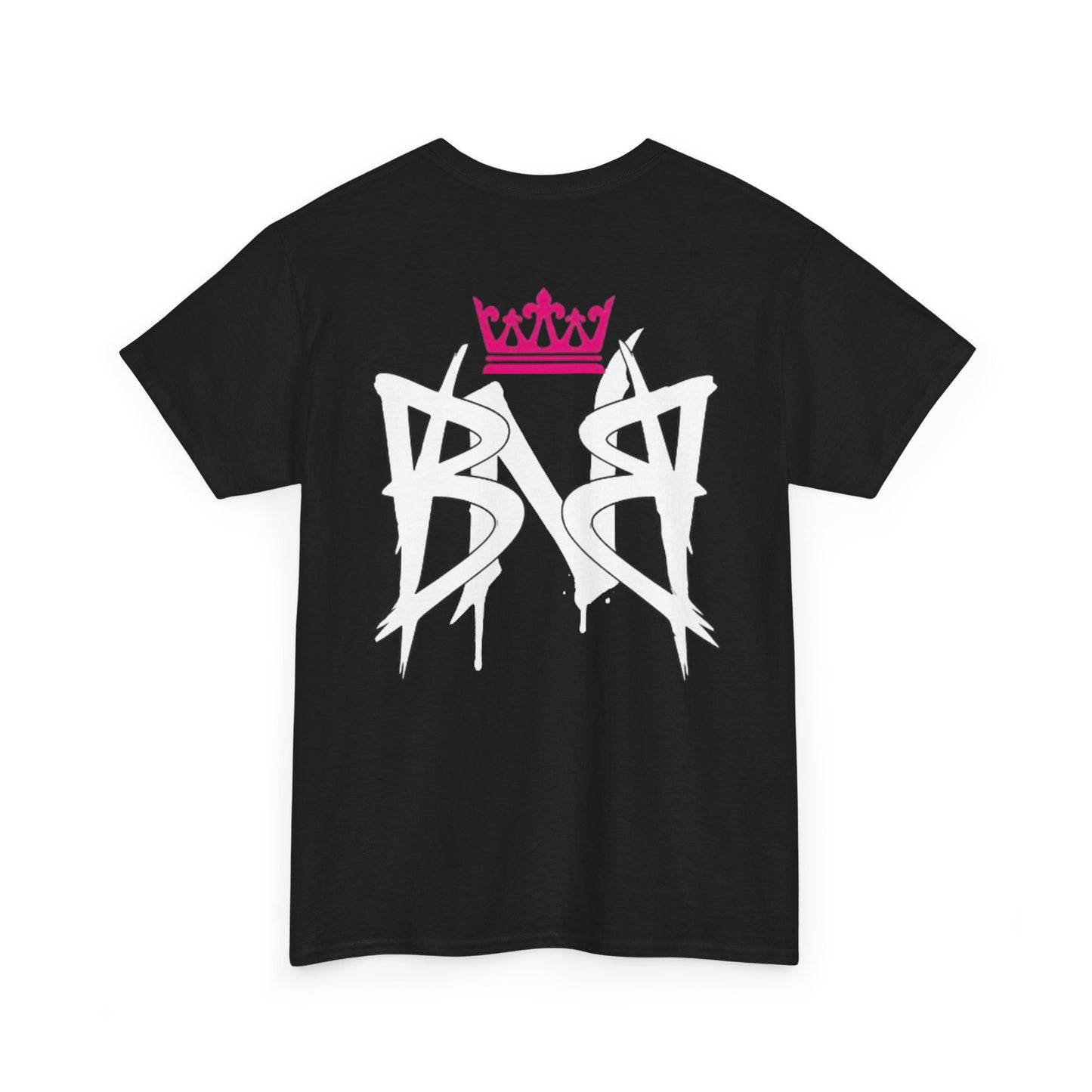 Built Not Broken Resilience Crown Graphic Tee — Drip Graffiti Logo T-Shirt