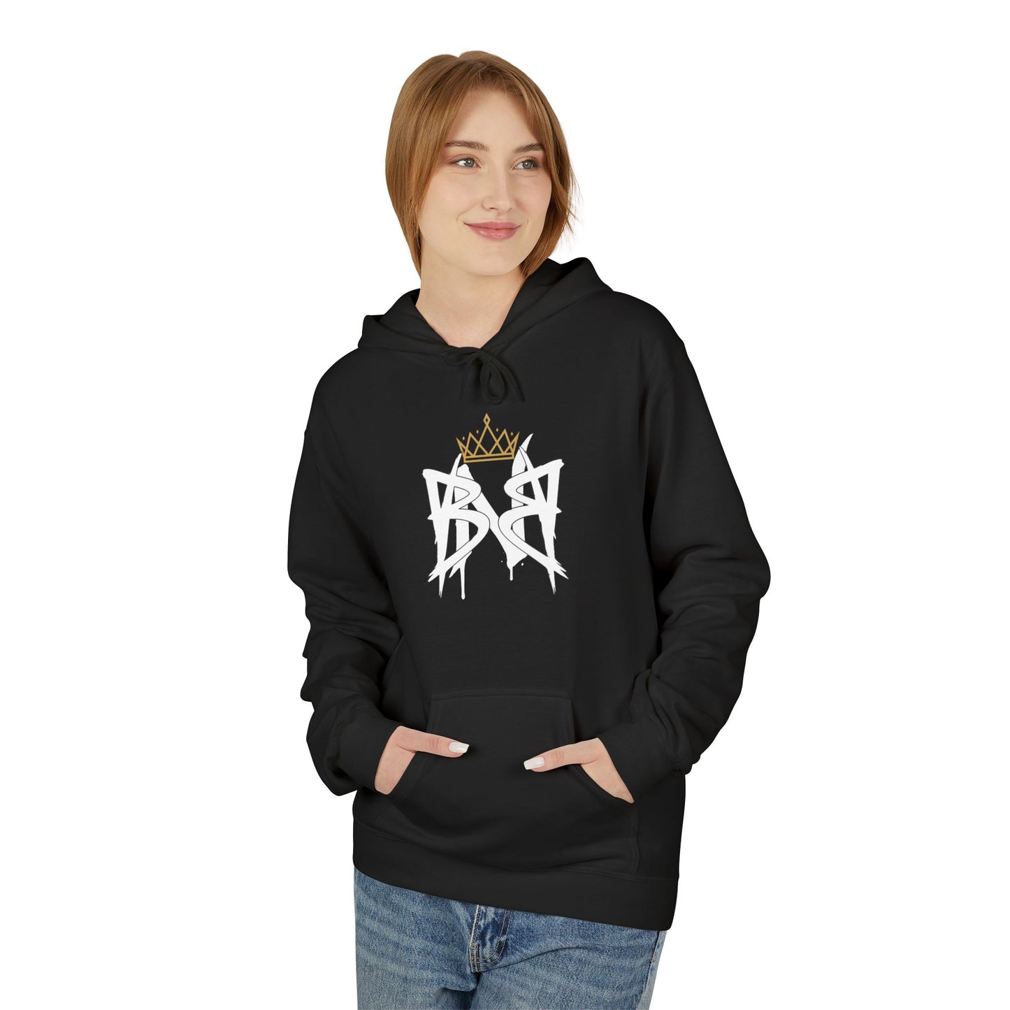 Built Not Broken Hoodie - Unisex Midweight Fleece for Everyday Comfort