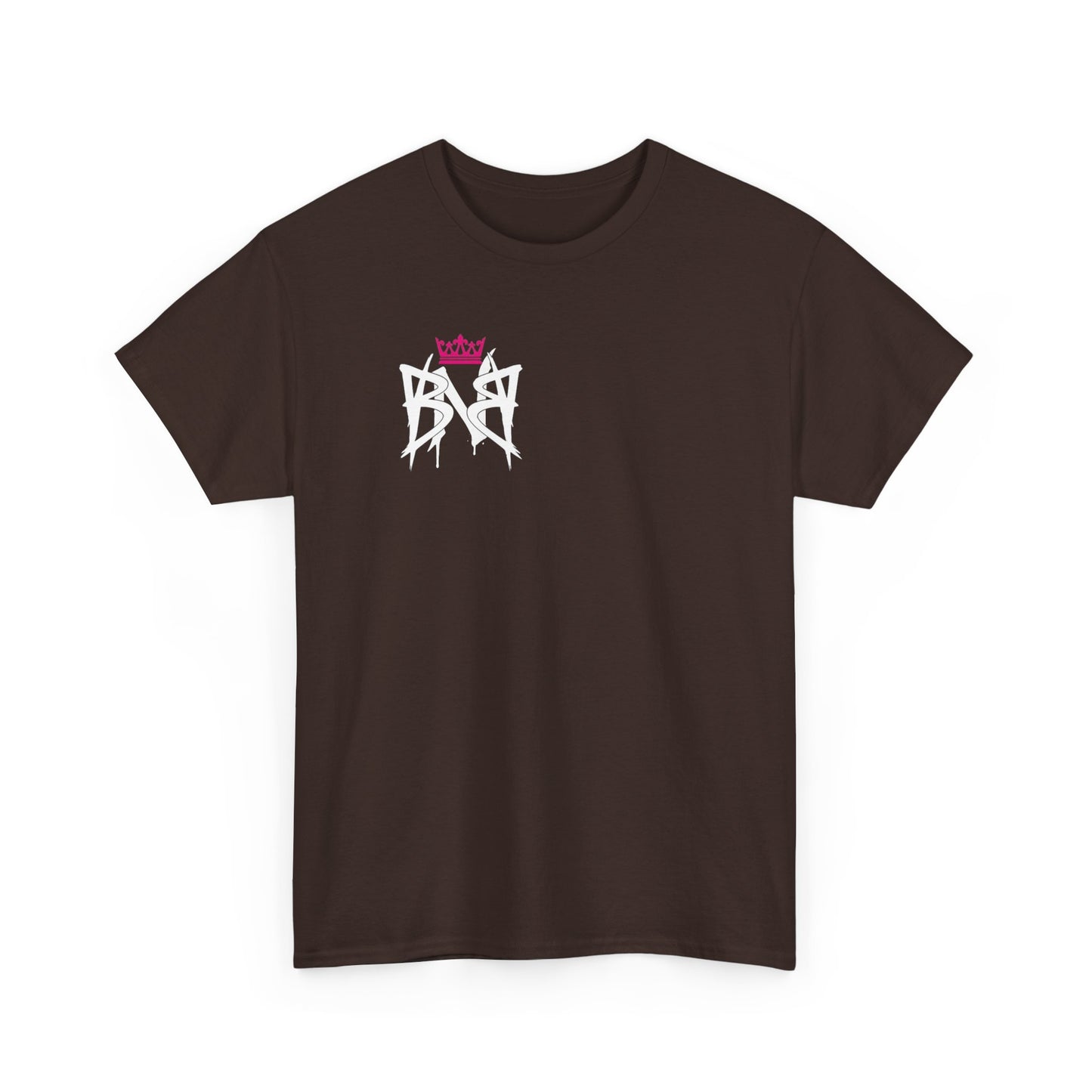 Built Not Broken Resilience Crown Graphic Tee — Drip Graffiti Logo T-Shirt