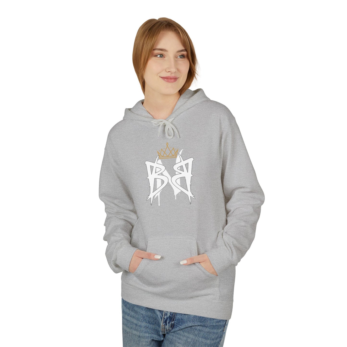 Built Not Broken Hoodie - Unisex Midweight Fleece for Everyday Comfort