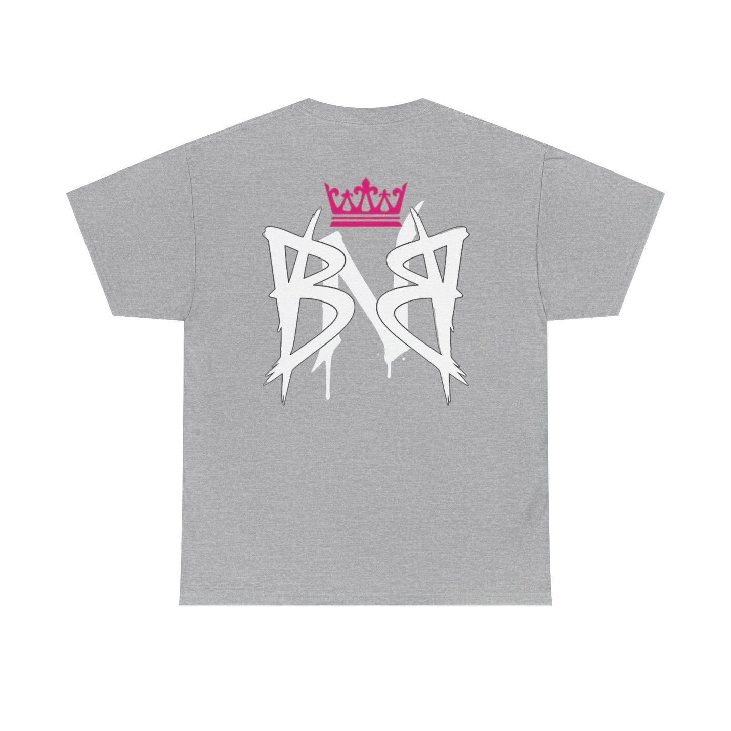Built Not Broken Resilience Crown Graphic Tee — Drip Graffiti Logo T-Shirt