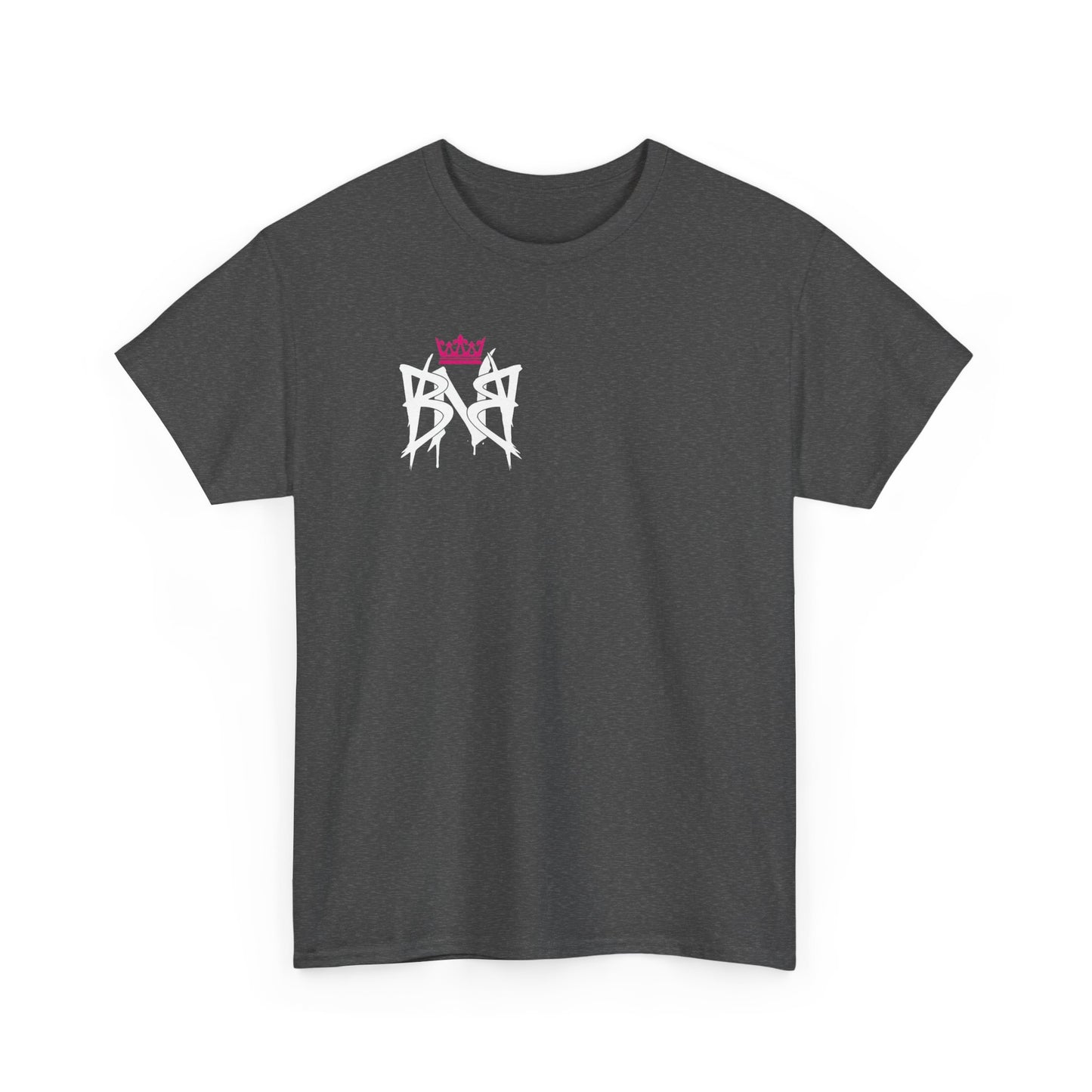 Built Not Broken Resilience Crown Graphic Tee — Drip Graffiti Logo T-Shirt