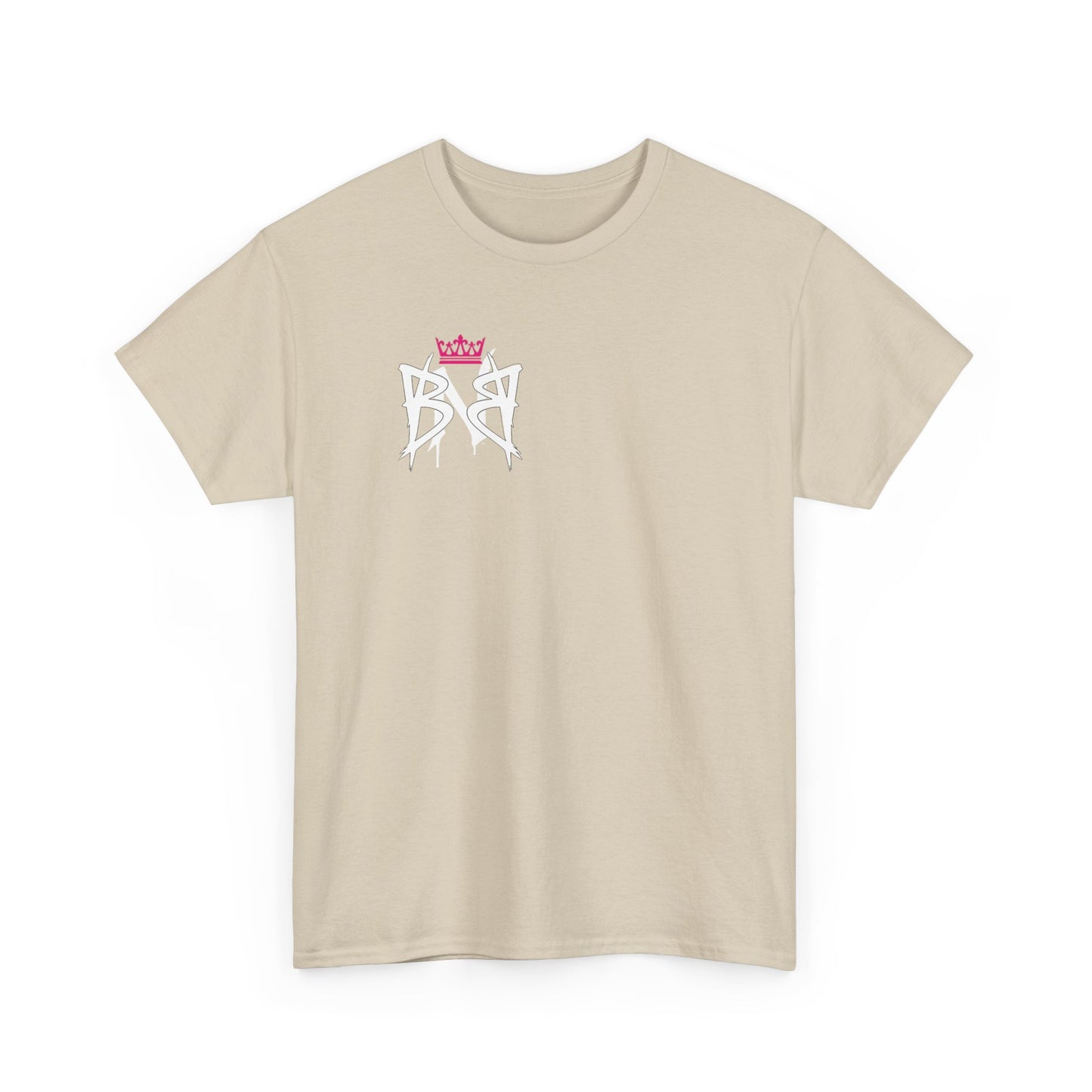 Built Not Broken Resilience Crown Graphic Tee — Drip Graffiti Logo T-Shirt