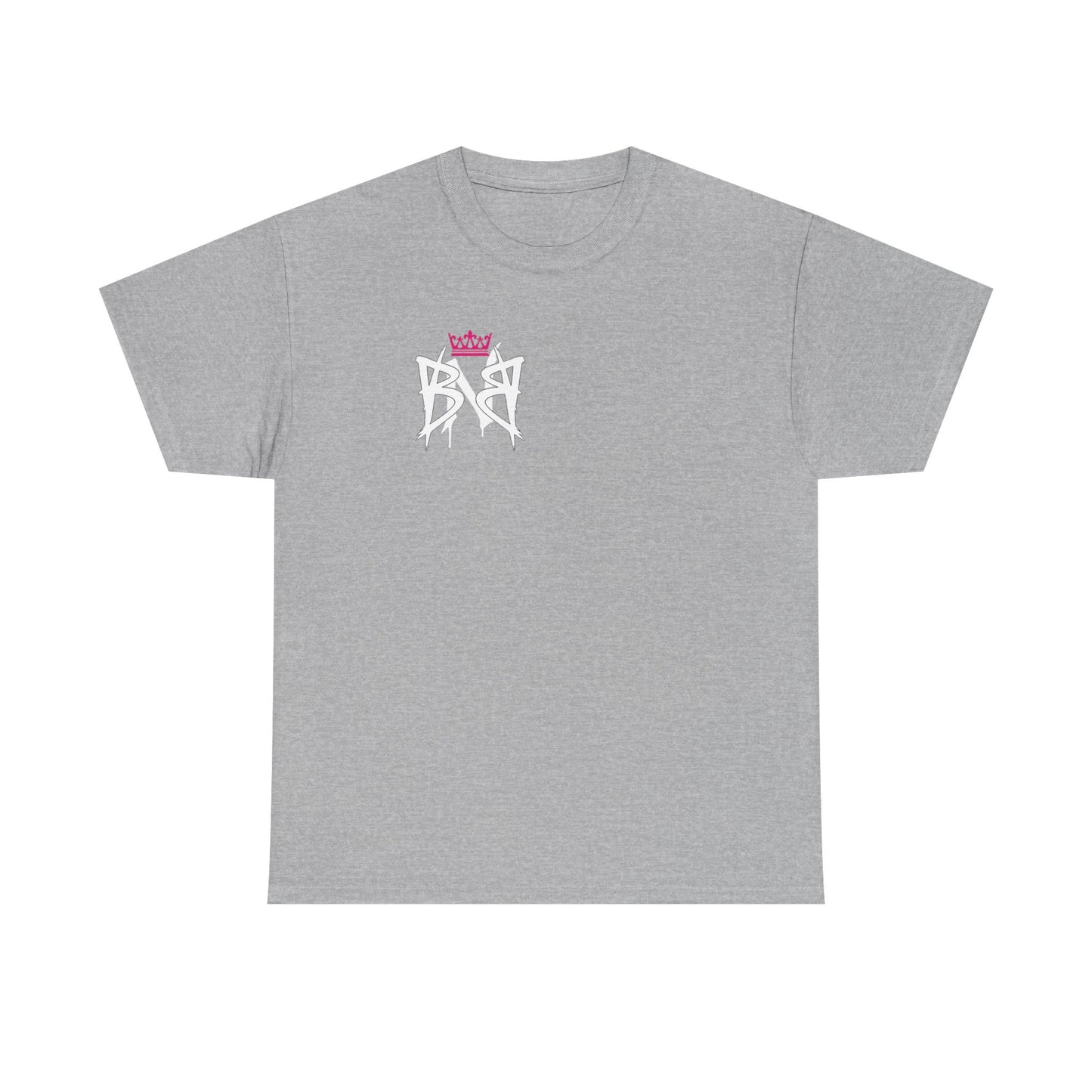 Built Not Broken Resilience Crown Graphic Tee — Drip Graffiti Logo T-Shirt